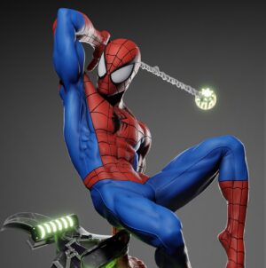Figurine Spiderman fanart