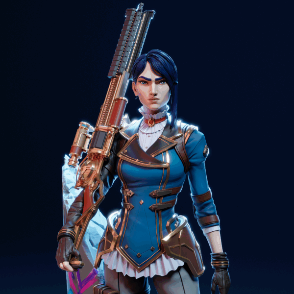 12 caitlyn final Figurine Caitlyn Arcane S1