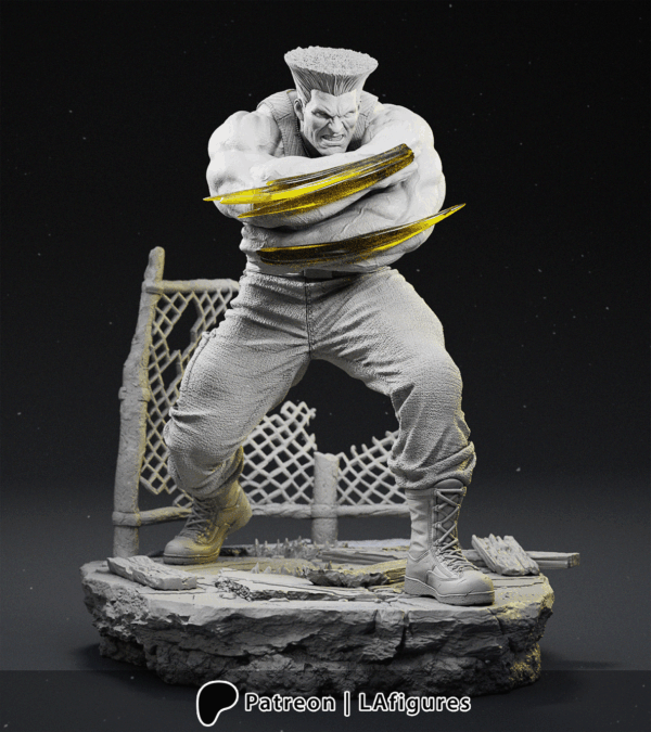 Figurine Guile Street Fighter