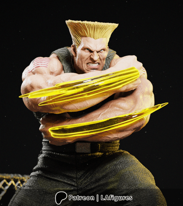 Figurine Guile Street Fighter