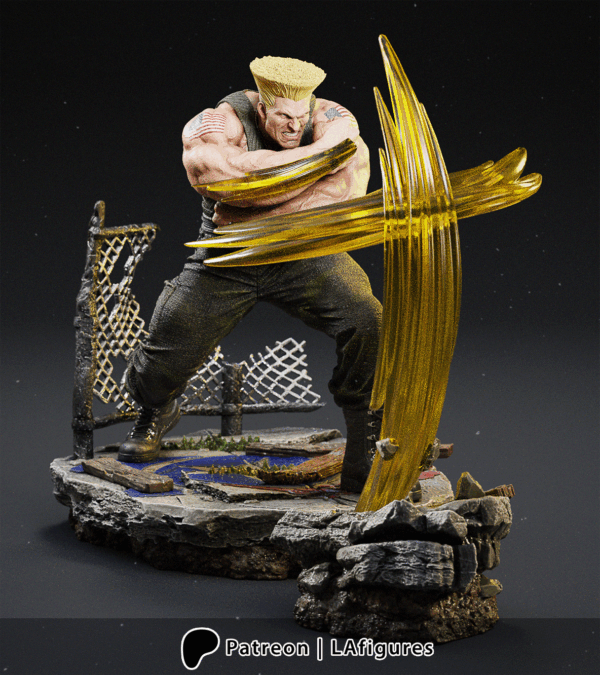 Figurine Guile Street Fighter