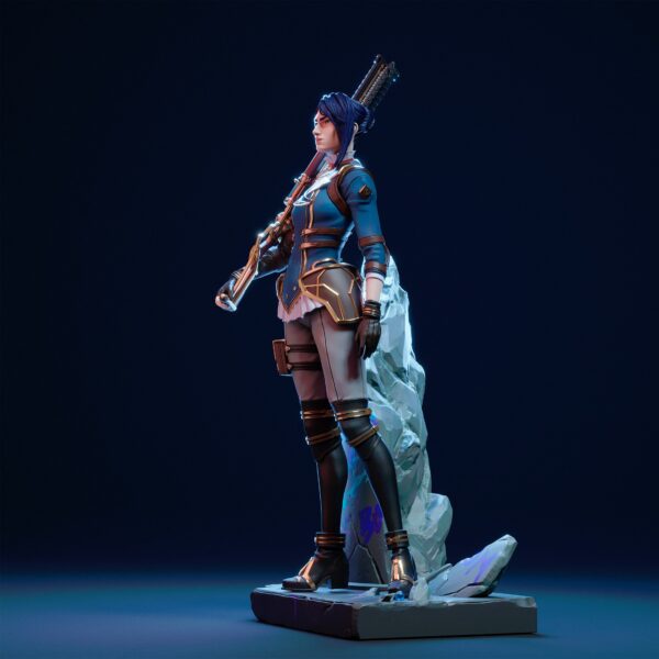 5 caitlyn final Figurine Caitlyn Arcane S1