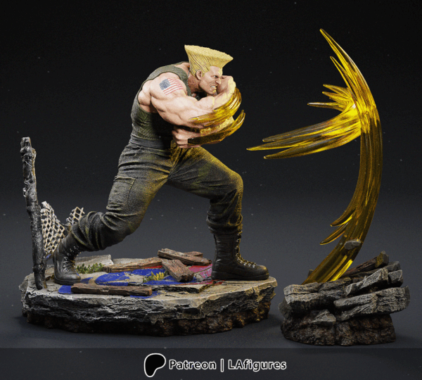 Figurine Guile Street Fighter