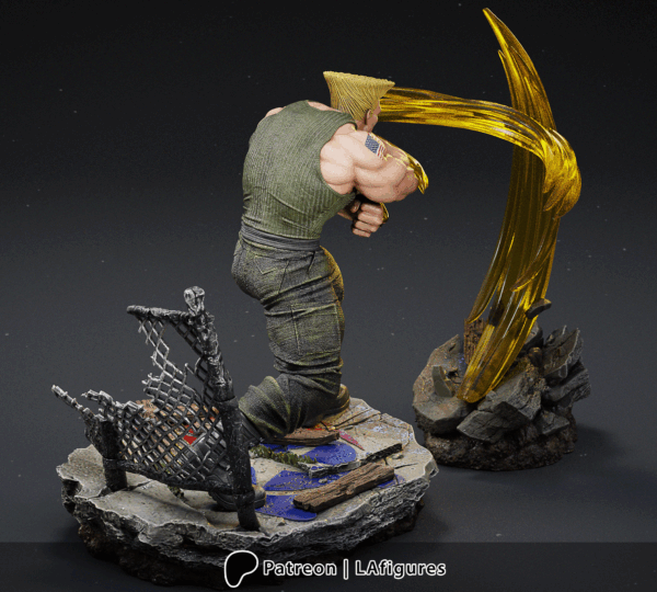 Figurine Guile Street Fighter
