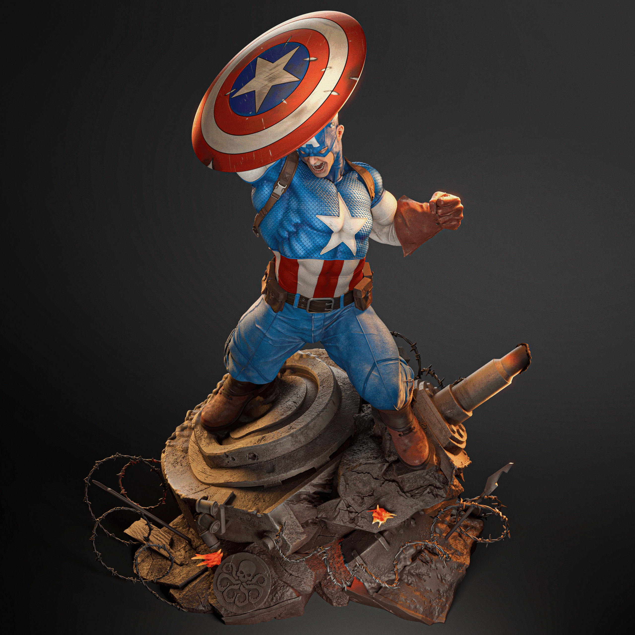 Figurine Captain America