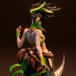 Figurine Akali League of Legends
