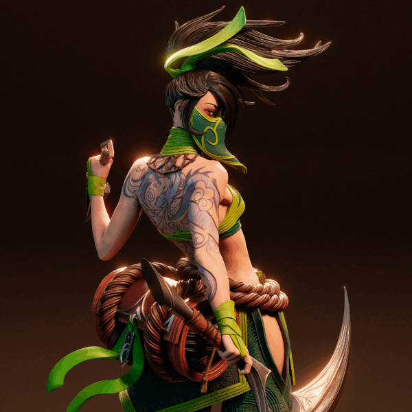 Figurine Akali League of Legends