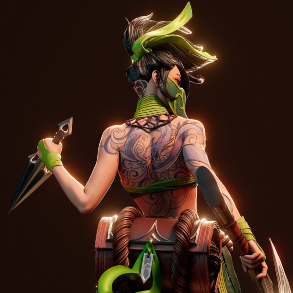 Figurine Akali League of Legends