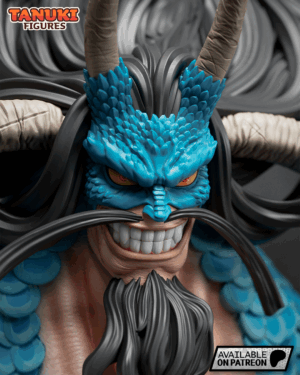 Bust Figurine Kaido One piece fanart