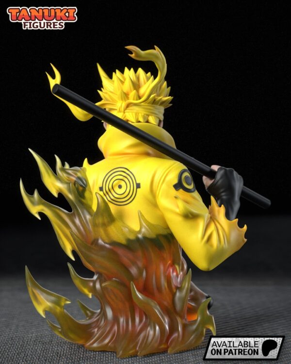 Bust Figurine Naruto Kyubi fanart