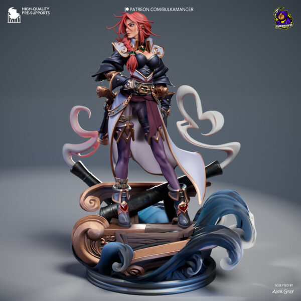 Figurine Miss fortune Fanart League of legends