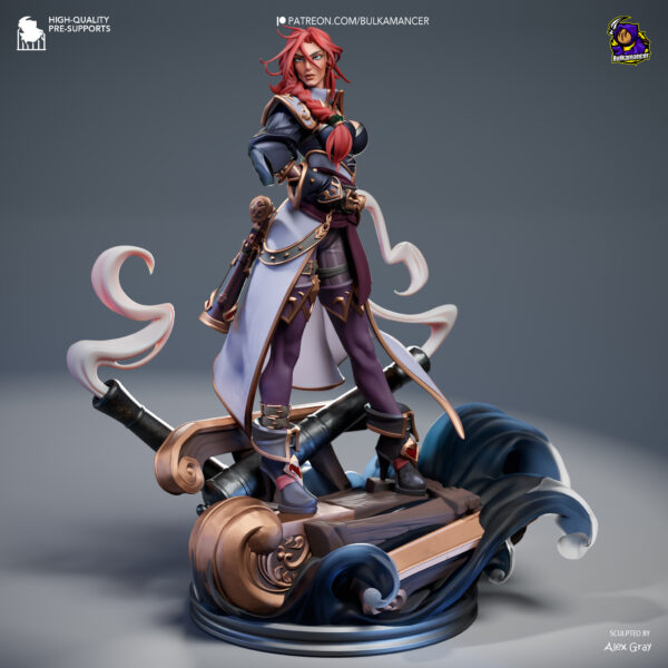 Figurine Miss fortune Fanart League of legends