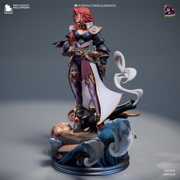 Figurine Miss fortune Fanart League of legends