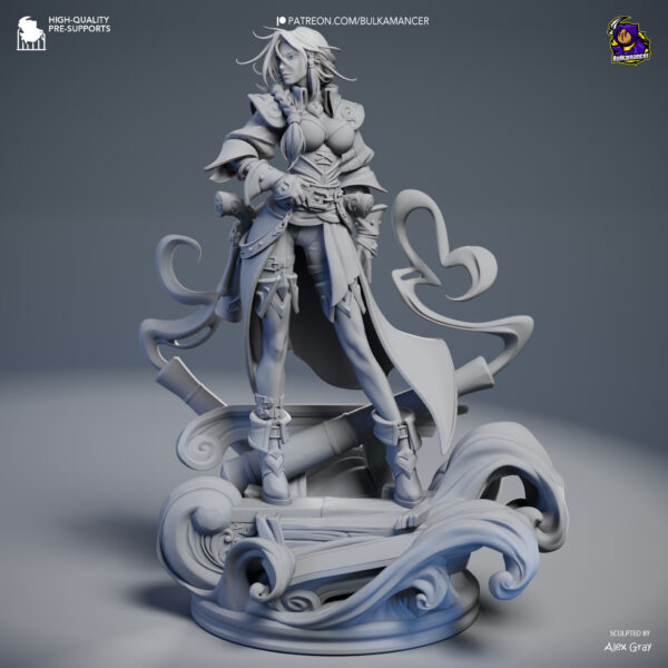 Figurine Miss fortune Fanart League of legends