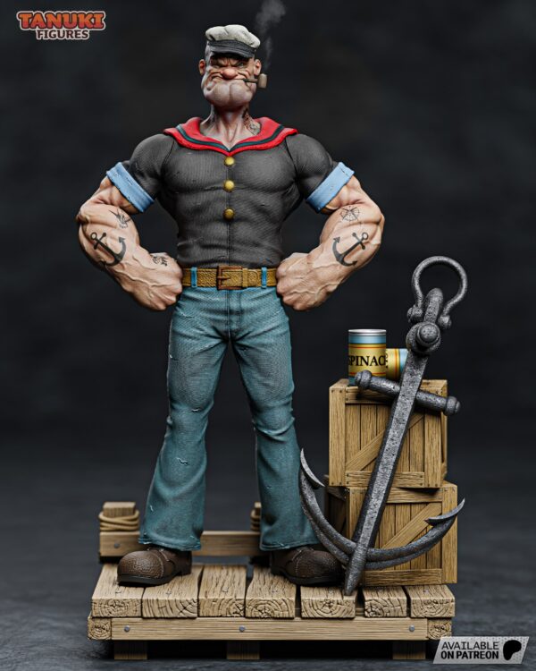 Popeye_1 figurine popeye