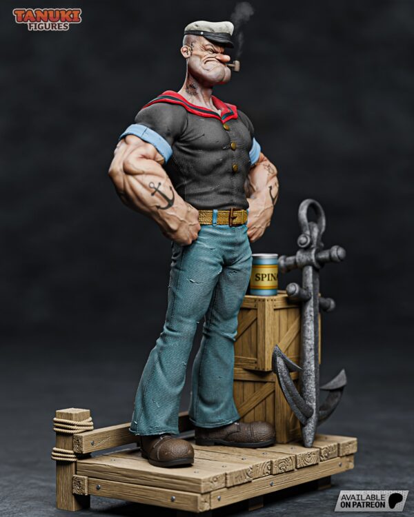 Popeye_2 figurine popeye
