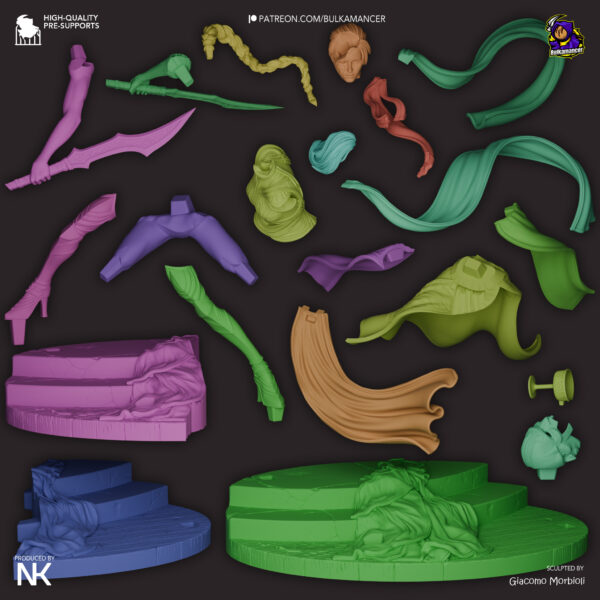 Figurine Katarina Arcane Fanart (S3)