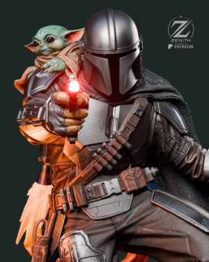 Figurine Mandalorian Fanart
