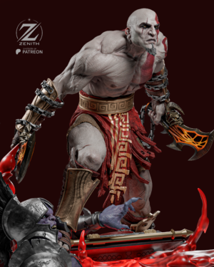 Figurine Kratos Fanart