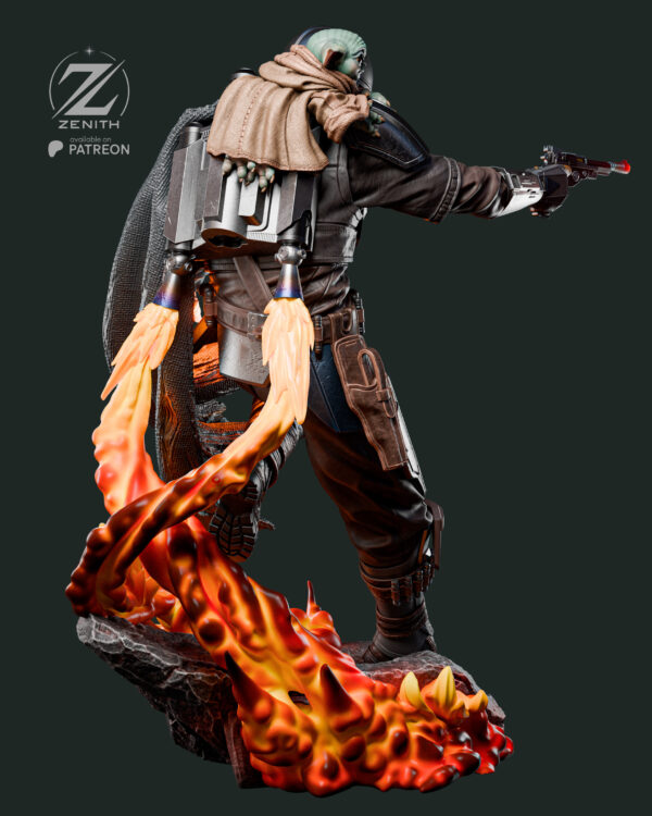 Figurine Mandalorian Fanart
