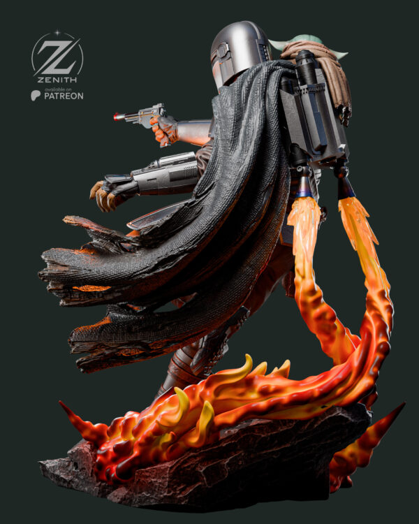 Figurine Mandalorian Fanart