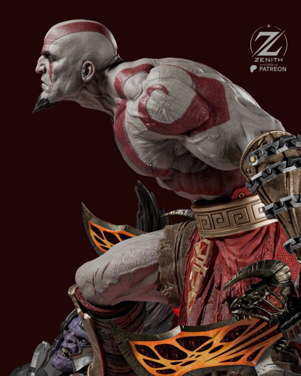 Figurine Kratos Fanart
