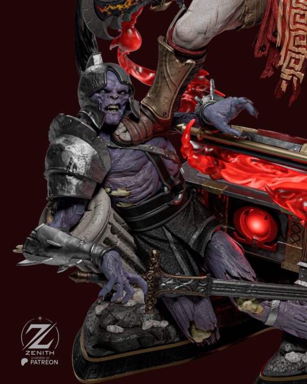 Figurine Kratos Fanart