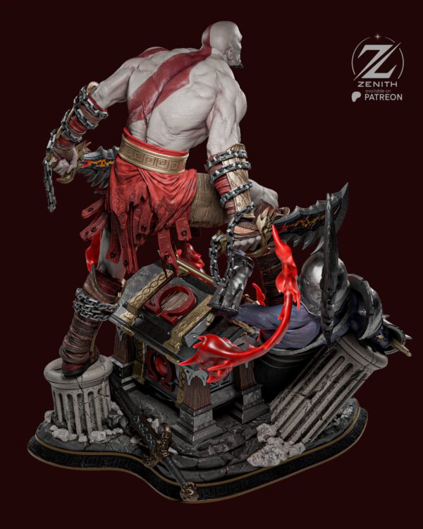 Figurine Kratos Fanart