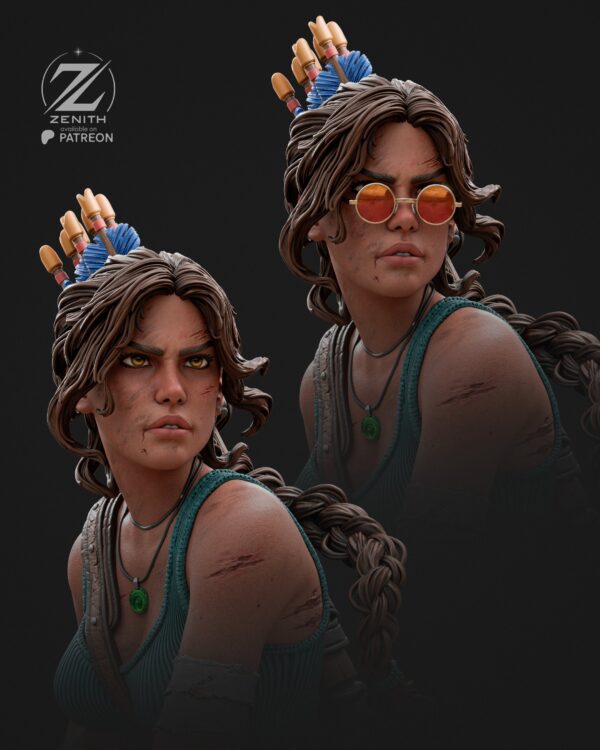 Figurine Lara Croft Fanart