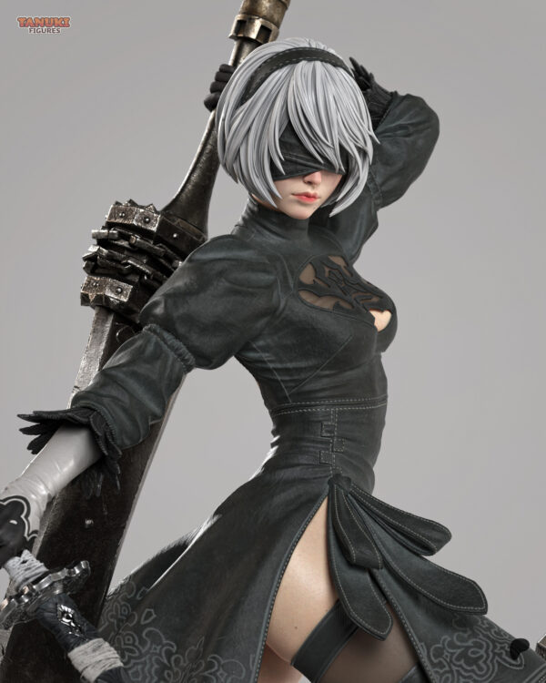 Figurine 2B (Nier Automata) Fanart