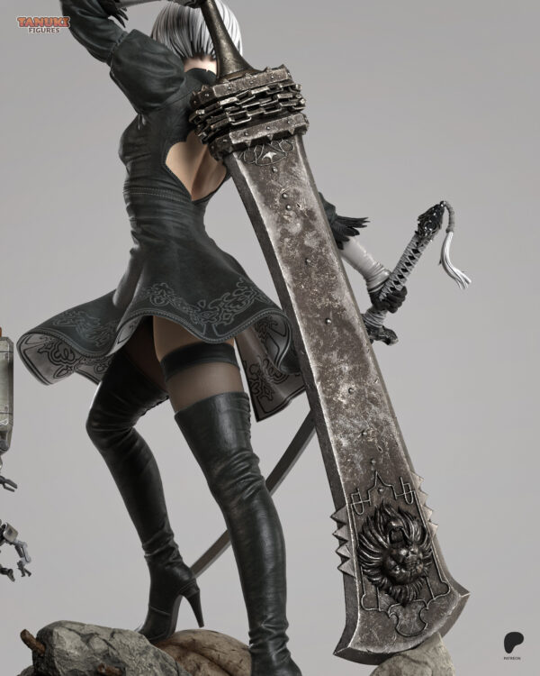Figurine 2B (Nier Automata) Fanart