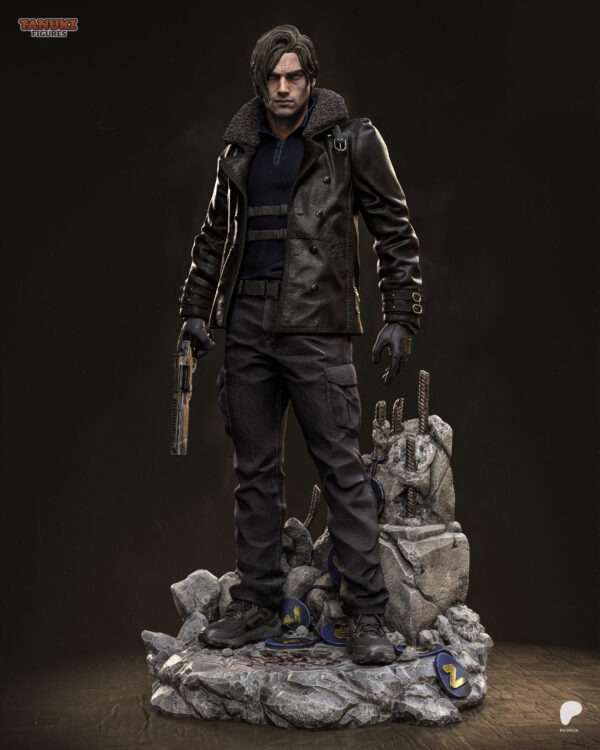 Figurine Leon (Resident Evil Requiem) Fanart