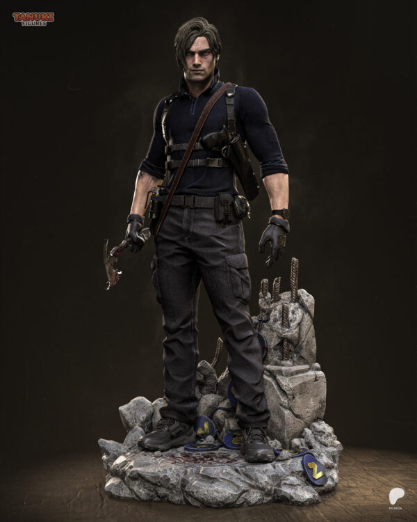 Figurine Leon (Resident Evil Requiem) Fanart