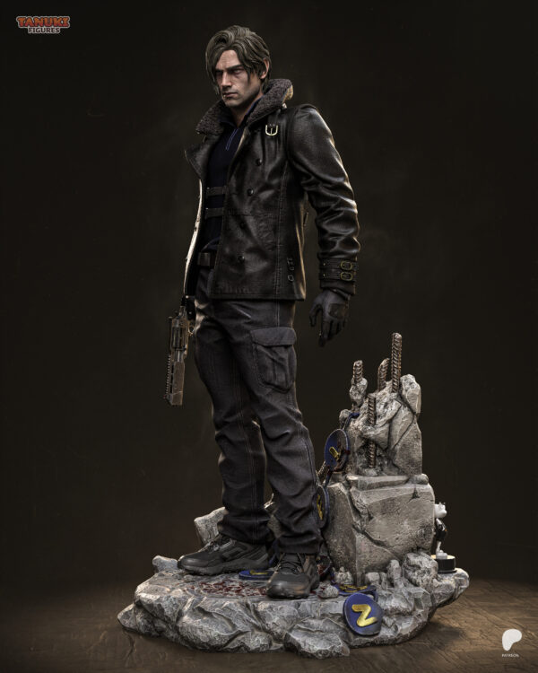 Figurine Leon (Resident Evil Requiem) Fanart
