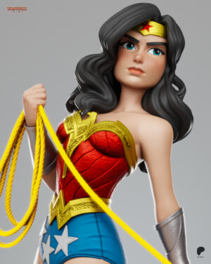 Figurine Wonder woman TOON fanart