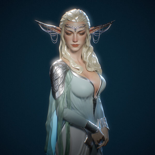 elf_render Haut Elf grand bust